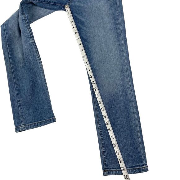 Lucky Brand Authentic Skinny Medium Wash Denim Jeans Girls Size 12 - Picture 7 of 8